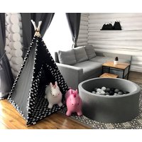 Dětský molitanový bazének BLUE CAPITAN (kuličky ZDARMA) 80x30 cm