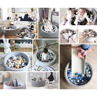 Dětský molitanový bazének BLUE CAPITAN (kuličky ZDARMA) 80x30 cm