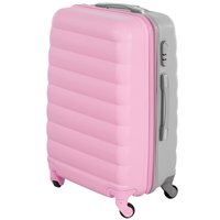 Cestovní kufry CANDY - růžovo/šedé