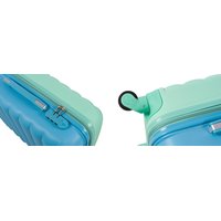 Cestovní kufry CANDY - zeleno/růžové