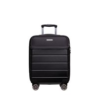 Moderní cestovní kufr ATHENS, velikost M - černý