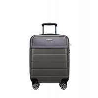 Moderní cestovní kufr ATHENS, velikost M - šedý