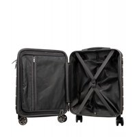 Moderní cestovní kufr ATHENS, velikost M - šedý