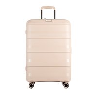 Moderní cestovní kufr MONTREAL - béžový