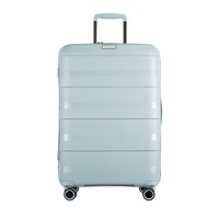Moderní cestovní kufr MONTREAL - světle azurový