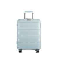 Moderní cestovní kufr MONTREAL - světle azurový