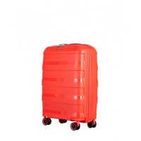 Moderní cestovní kufr MONTREAL - oranžový