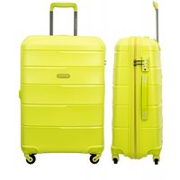 Moderní cestovní kufry BAHAMAS - světle zelená
