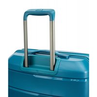 Moderní cestovní kufry BAHAMAS - modrozelené