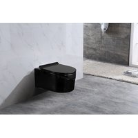 Závěsné WC SOFIA SLIM - černé