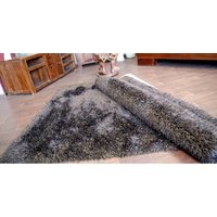 Kusový koberec SHAGGY LOVE - tmavě hnědý, 60x110 cm