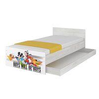 Dětská postel MAX se šuplíkem Disney - MICKEY A KAMARÁDI 200x90 cm