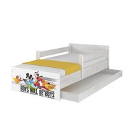 Dětská postel MAX bez šuplíku Disney - MICKEY A KAMARÁDI 160x80 cm