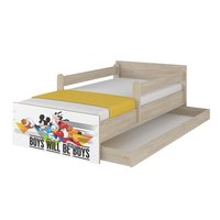 Dětská postel MAX se šuplíkem Disney - MICKEY A KAMARÁDI 160x80 cm