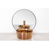 Keramické umyvadlo MAXMAX Rea IDA - Rose gold zlaté