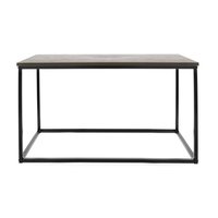 Konferenční stolek KALIS 80x40 cm - dřevo/kov