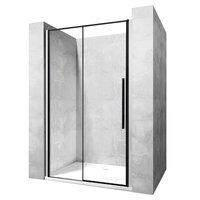 Sprchové dveře MAXMAX Rea SOLAR 100 cm - černé