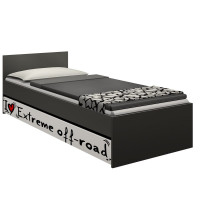 Dětská postel se šuplíkem - OFF-ROAD 200x90 cm