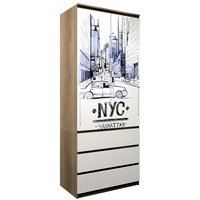 Šatní skříň - NEW YORK TYP B