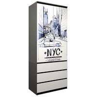 Šatní skříň - NEW YORK TYP D