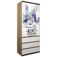 Šatní skříň - NEW YORK TYP D