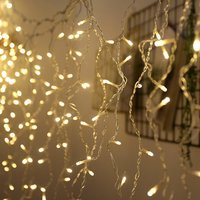 Vánoční svítící 300 LED závěs 3x3m