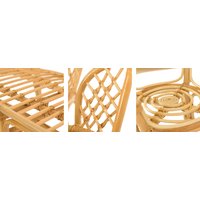 Zahradní ratanová sestava - přírodní