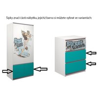 Psací stůl - STREET GAME TYP B
