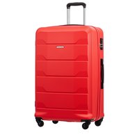 Moderní cestovní kufry MILAN - červené