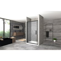 Sprchové dveře MAXMAX Rea RAPID slide 140 cm - černé