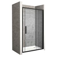 Sprchové dveře MAXMAX Rea RAPID slide 150 cm - černé