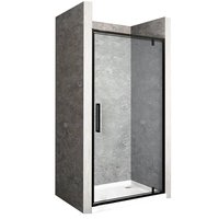 Sprchové dveře MAXMAX Rea RAPID swing 100 cm - černé