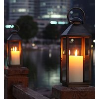 Černé lucerny - 4 kusy