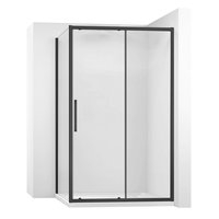 Sprchový kout MAXMAX Rea RAPID slide 130x80 cm - černý