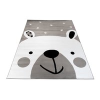 Dětský koberec PASTEL lední méďa - šedý - 120x170 cm