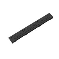 Sprchový žlab MAXMAX Mexen GREEK BLACK - černý