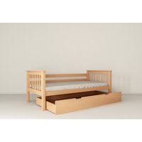 Dětská postel z MASIVU BUK - LEA 200x90cm - přírodní