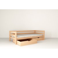 Dětská postel z MASIVU BUK - NINA 200x90cm - přírodní