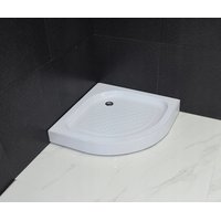 Čtvrtkruhová sprchová vanička MEXEN RIO 90x90x14 cm, 47109090