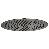 Sprchová dešťová hlavice MEXEN SLIM - kulatá - 30 cm - černá, 79230-70