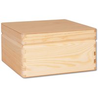 Dřevěná borovicová truhla 32x21x14,5 cm