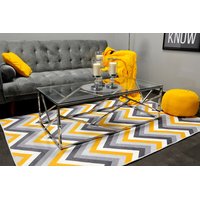 Konferenční stolek GLAMOUR sharp 120x60 cm - sklo/kov