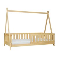 Dětská postel z masivu domeček TEEPEE 180x90 cm