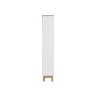 Koupelnová stojící skříňka BALI bílá - vysoká
