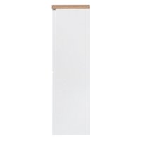 Koupelnová závěsná skříňka BALI bílá - nízká vrchní