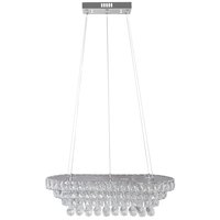 Stropní LED křišťálové svítidlo PLATON longer - 102W - s ovladačem