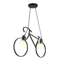 Stropní svítidlo BICYCLE - ve tvaru jízdního kola - 68x43 cm