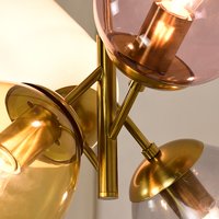 Stropní svítidlo BUBBLES - kov/sklo - vícebarevné