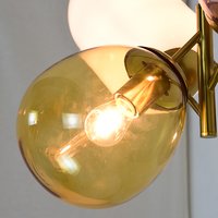 Stropní svítidlo BUBBLES - kov/sklo - vícebarevné