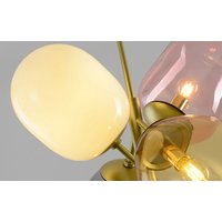 Stropní svítidlo BUBBLES - kov/sklo - vícebarevné